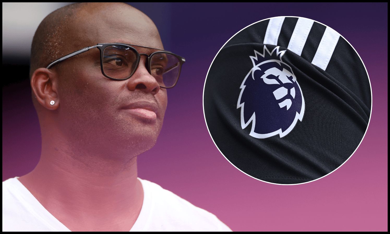 NICE, FRANCE - JULY 28: Louis Saha looks on during the Women's group B match between Australia and Zambia during the Olympic Games Paris 2024 at Stade de Nice on July 28, 2024 in Nice, France.