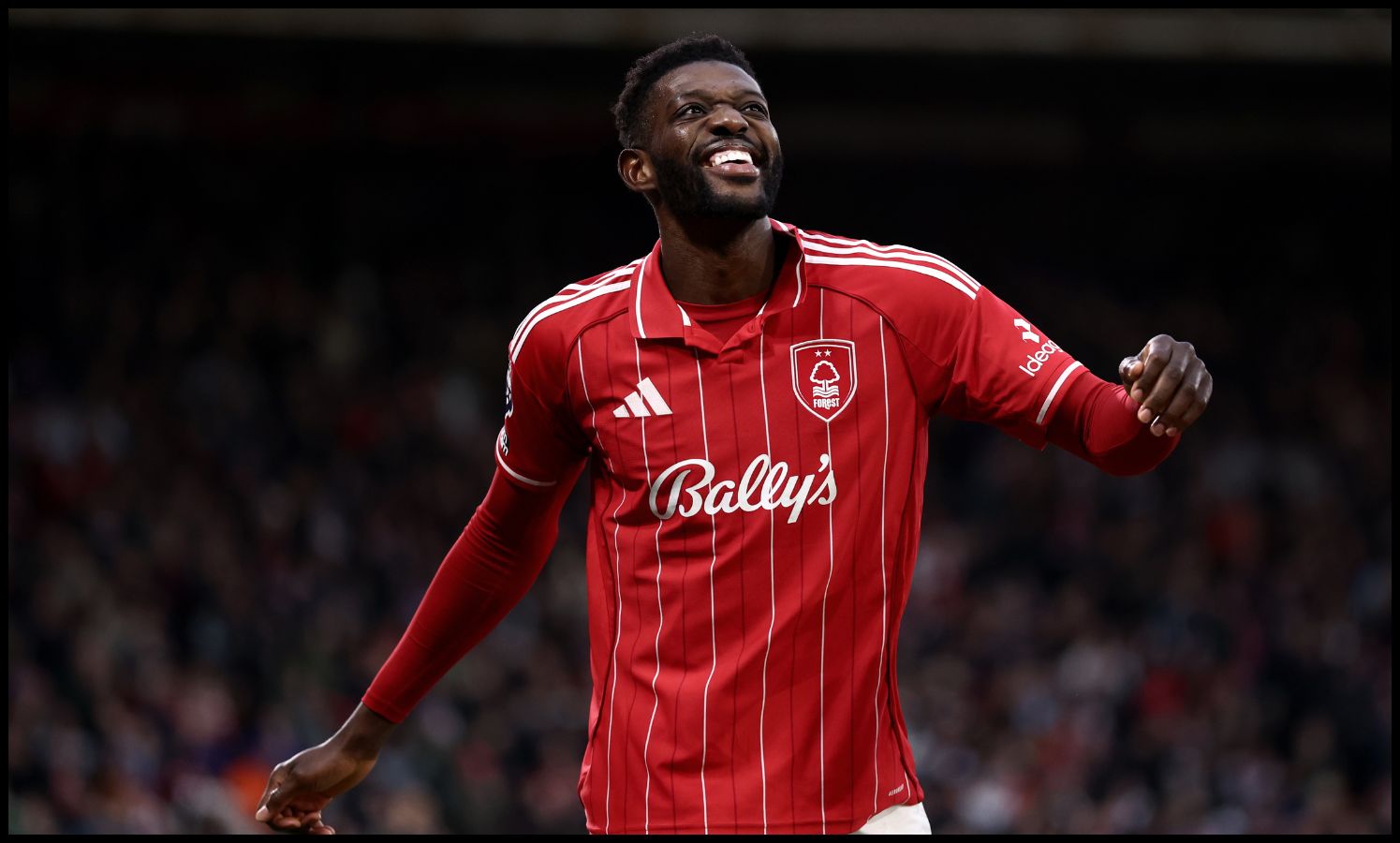 Ibrahim Sangare in action for Forest