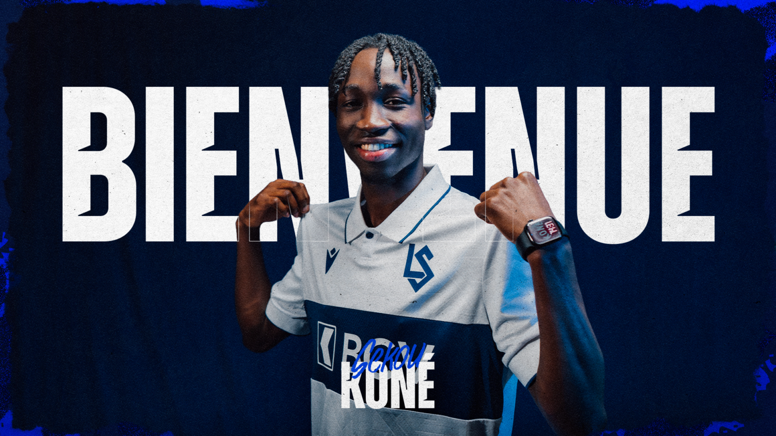 Sekou Kone unveiled at Lausanne-Sport