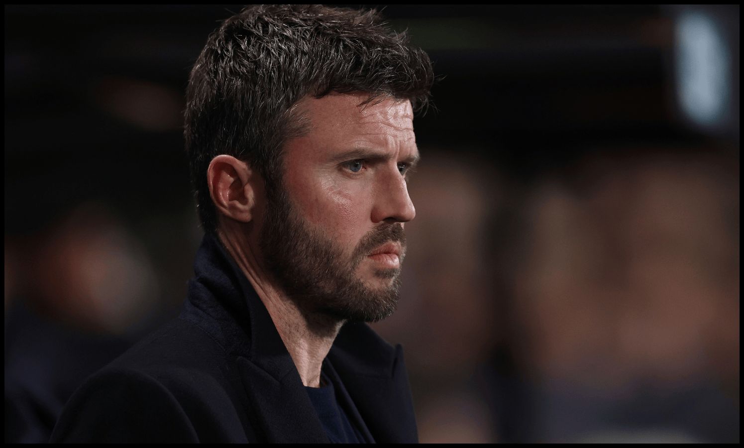 BOURNEMOUTH, ENGLAND - MARCH 20: Michael Carrick, Manager of Manchester United, looks on prior to the Premier League match between Bournemouth and Manchester United at Vitality Stadium on March 20, 2026 in Bournemouth, England.