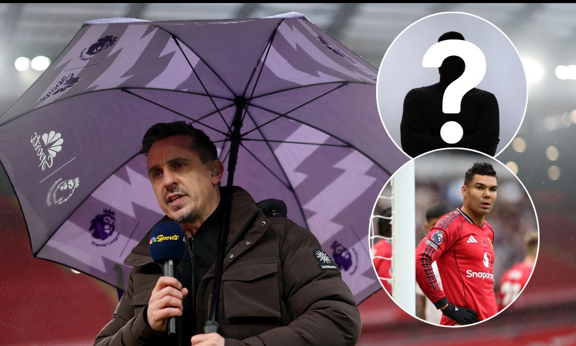 Gary Neville doing punditry