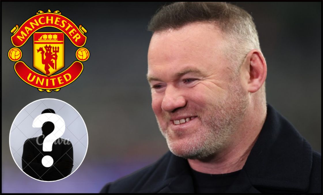 Wayne Rooney smiling while doing punditry