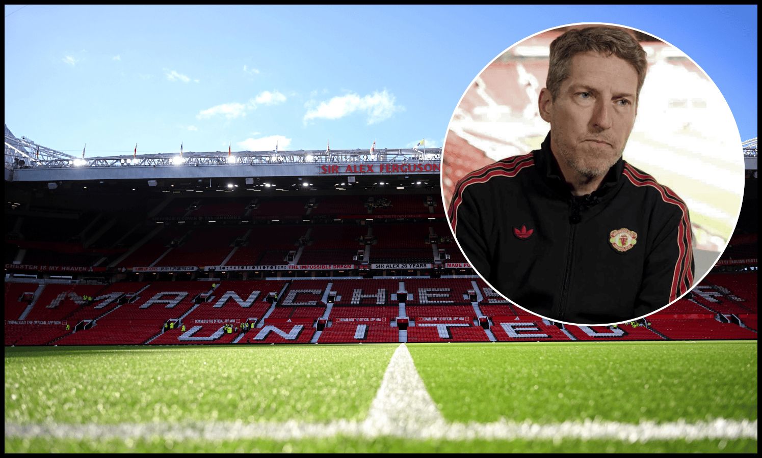 MANCHESTER, ENGLAND - AUGUST 16: A general view inside the stadium prior to the Premier League match between Manchester United FC and Fulham FC at Old Trafford on August 16, 2024 in Manchester, England.
