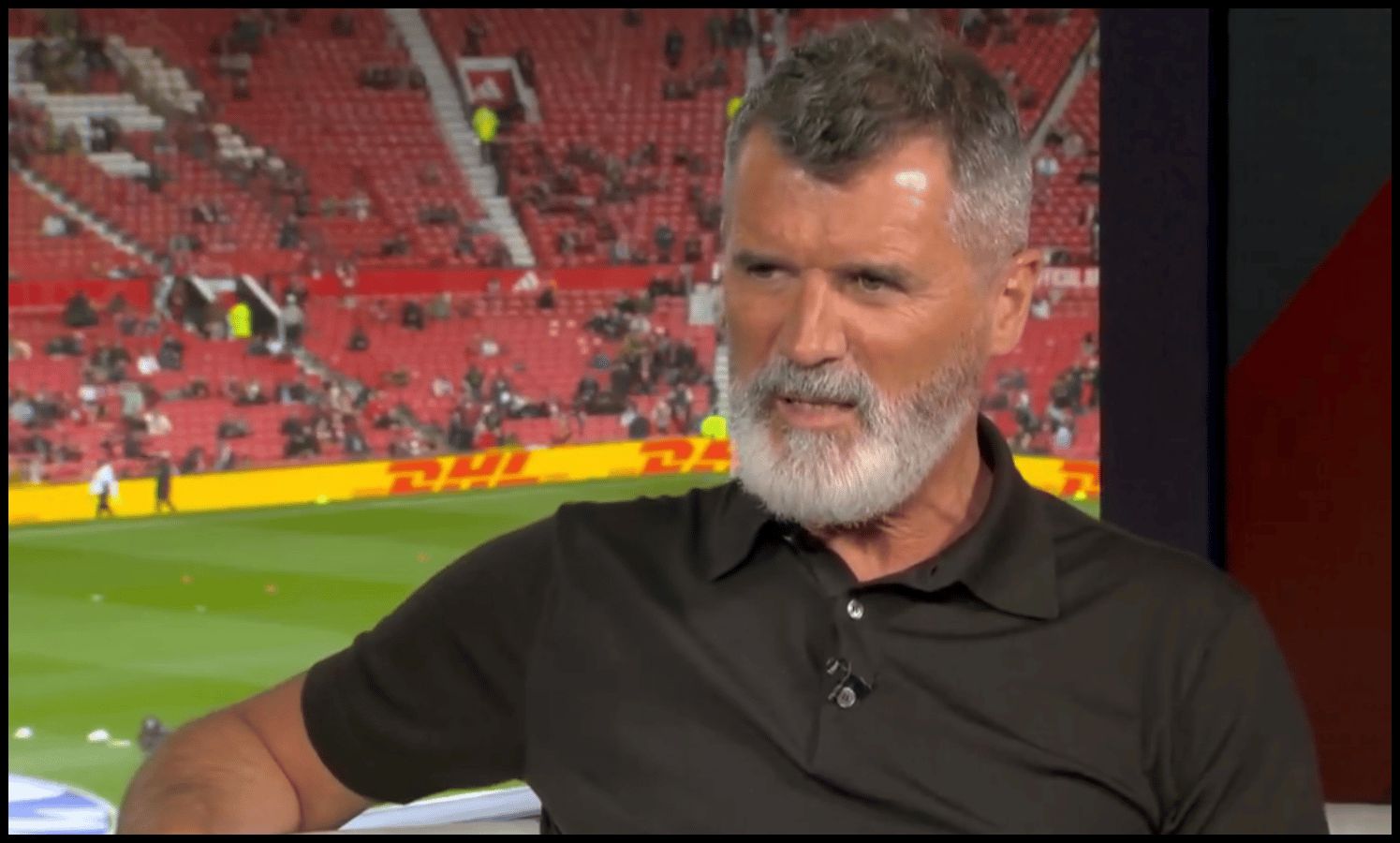 Roy Keane talks on Sky Sports.